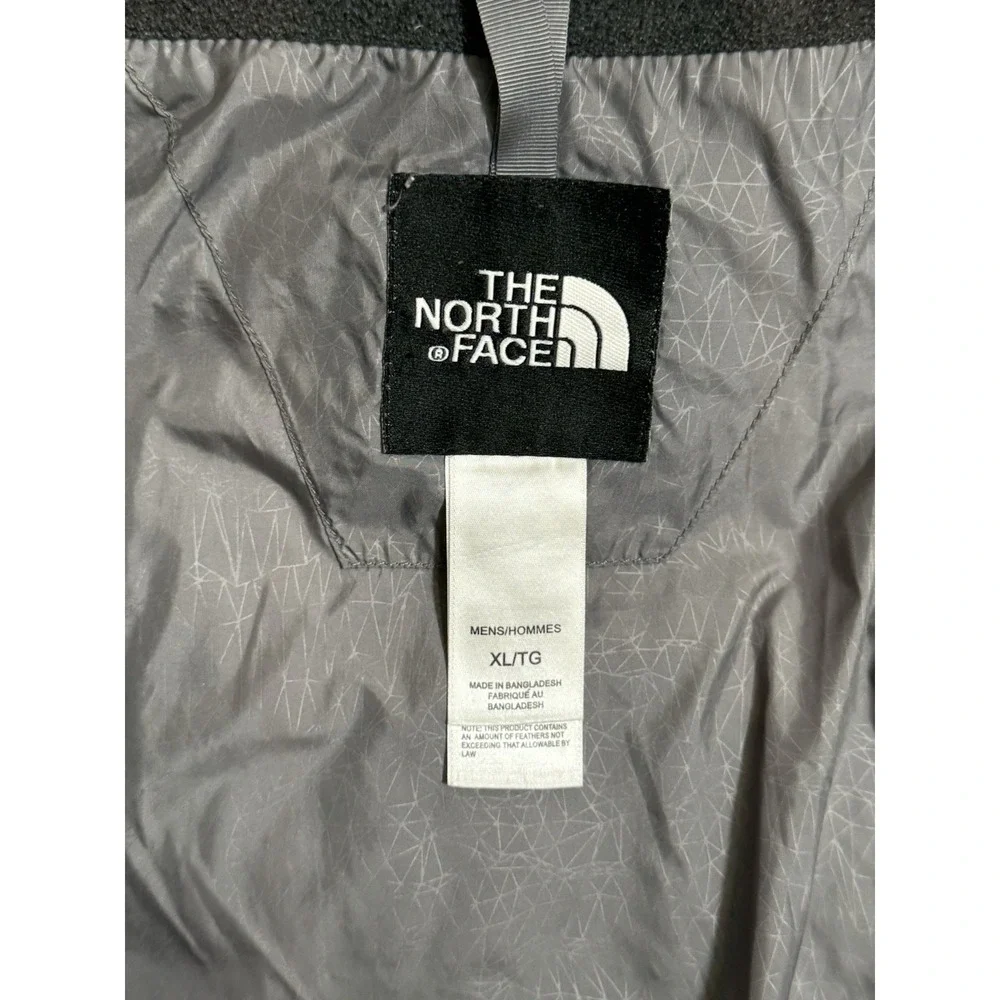 The North Face 600 Fill Down Puffer Jacket Mens XL Black Ripstop Vintage‎ Rare